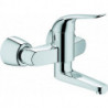 Mitigeur lavabo EUROECO SPEZIAL DN 15 saillie 214mm absp S-Connexions chromé 