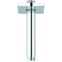 Sortie plafond RAINSHOWER rosace carrée longueur 142mm chr