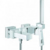 Mitigeur monocommande bain EUROCUBE DN 15 m Br-gar chromé