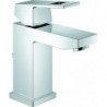 Mitigeur lavabo EUROCUBE DN 15, garniture de vidage 1 1 / 4Z avec EcoJoy 5,7 l/min SpeedClean Mousseur chrome GROHE