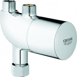 Thermostat sous plan GROHTHERM MICRO protection thermique anti-brûlure chromé GROHE