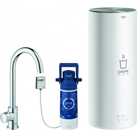 Robinet RED MONO avec Boiler L-Size. C-sortie chromé