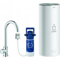 Robinet RED MONO avec Boiler L-Size. C-sortie chromé