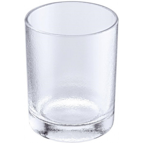 Mug brosse a dent ATOLL transparent, simple HANSGROHE