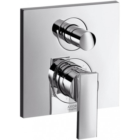 Set de finition pour mitigeur bain/douche encastré chroméé