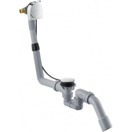 Set complet pour baignoire Exafill S avec vidange et trop-plein HANSGROHE