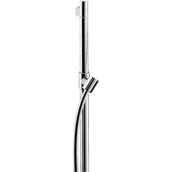 Barre de douche chroméé