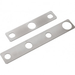 Plaque de montage, sur bord de baignoire