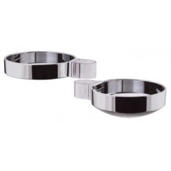 Porte-savon HG Cassetta`D f Unica`D chromé 