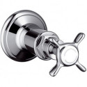 Set de finition pour robinet d'arrêt 1/2et 3/4chroméé