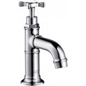 Robinet lave-mains eau froide sans tirette ni vidage chroméé