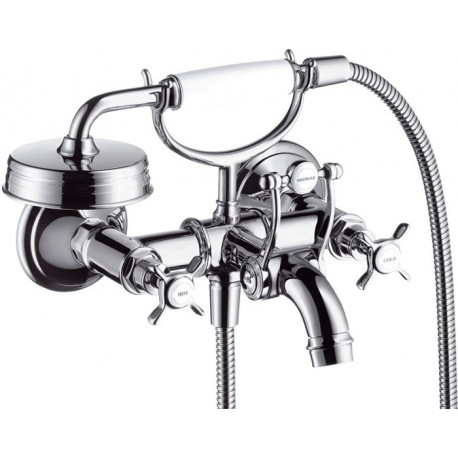 Mélongeur Bain/douche chroméé