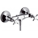 Mélongeur douche nickel brossé