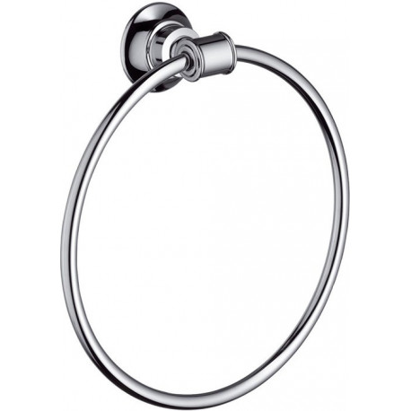 Anneau porte-serviettes nickel brossé