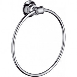 Anneau porte-serviettes nickel poli
