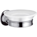 Porte-savon nickel brossé