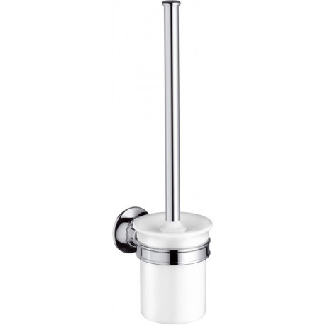 Porte-brosse chroméé