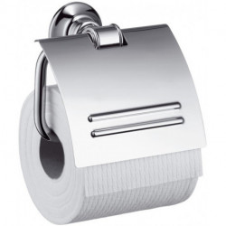 Porte-papier nickel poli