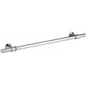 Porte-serviettes 600 mm nickel poli
