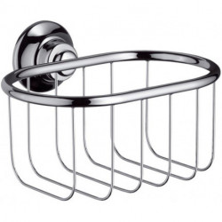 Panier porte-savon nickel brossé