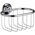 Panier porte-savon nickel poli