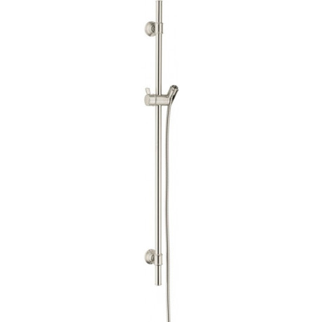 Set de douche nickel brossé