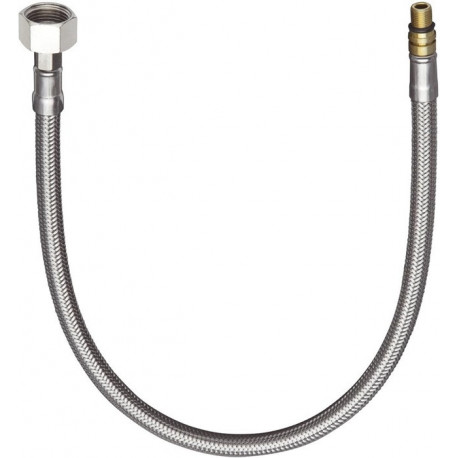 Tuyau de raccordement avec écrou union M8 x 0.75 G 3/8 p 450 mm HANSGROHE