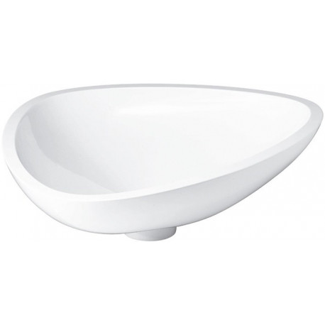 Vasque de lavabo petit format 570 x 450 mm blanc