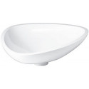 Vasque de lavabo petit format 570 x 450 mm blanc
