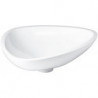 Vasque de lavabo petit format 570 x 450 mm blanc