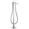 mitigeur bain/douche, set de finition chroméé