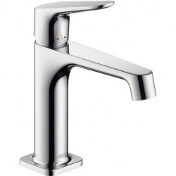 mitigeur lavabo 100 sans tirette ni vidage chroméé