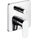 Set de finition pour mitigeur bain/douche encastré chroméé