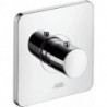 Set de finition pour mitigeur thermostatique encastré chroméé