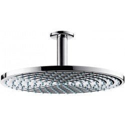 tête de douche Raindance S 300 AIRavec raccord plafond 100 mm chroméé