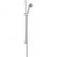 Set barre de douche Crometta 85 Vario / Unica'Crometta 0,65 m chromé