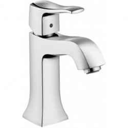 mitigeur de lavabo 100 sans tirette ni vidage chroméé