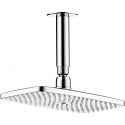 tête de douche Raindance E 240 AIRavec raccord plafond 100 mm chroméé