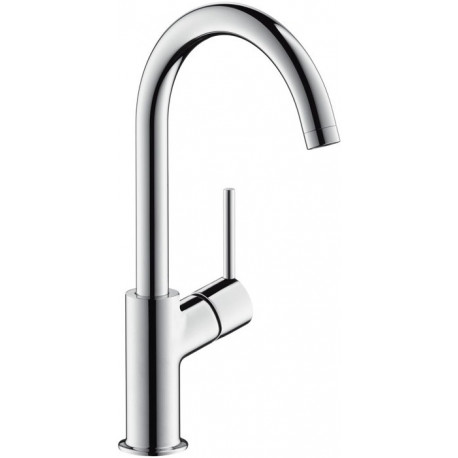 Mitigeur lavabo 210 bec haut, bonde Push-Open chromé