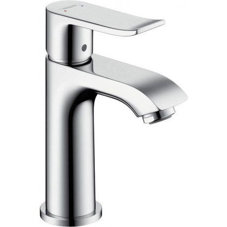 Mitigeur petit lavabo 100, avec tirette et vidage chromé