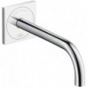 mitigeur de lavabo électronique encastré mural, bec 225 mm chroméé