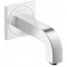 mitigeur de lavabo électronique encastré mural, bec 160 mm chroméé