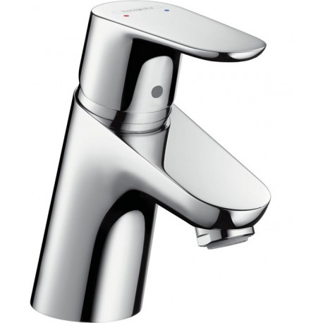 Mitigeur monocommande de lavabo FOCUS DN 15, pour chauffe-eau ouvert chromé HANSGROHE