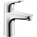 Mitigeur de lavabo 100 sans tirette ni vidage chromé FOCUS DN15