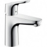 Mitigeur de lavabo 100 sans tirette ni vidage chromé FOCUS DN15