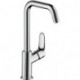 Mitigeur de lavabo 240 bec haut, avec tirette et vidage chromé -FOCUS 240 m set de vidage 1 1 / 4Z chrome