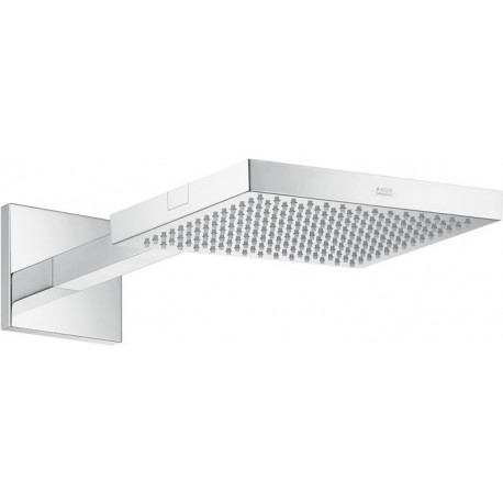 tête de douche 24 x 24 cmavec bras de douche chroméé