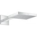 tête de douche 24 x 24 cmavec bras de douche chroméé