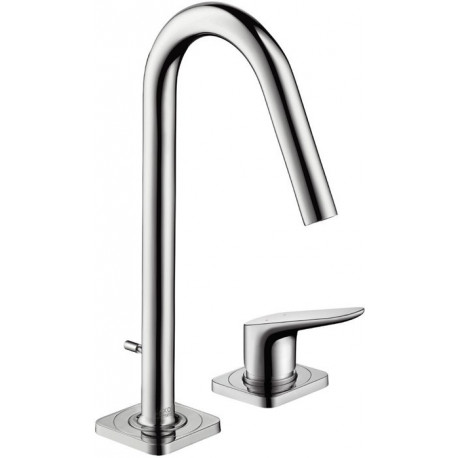 mitigeur lavabo 160 2 trou savec tirette et vidage chroméé
