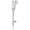 Set Raindance Select E 120 / Unica'S Puro 0,65 m blanc/chromé